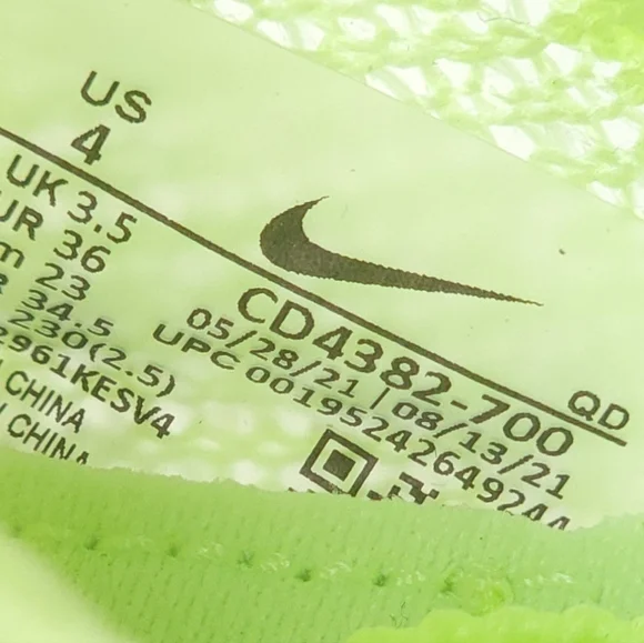 Nike Zoom Superfly Elite 2 Mens 4 Barely Volt Track Spikes Shoes Sprinting